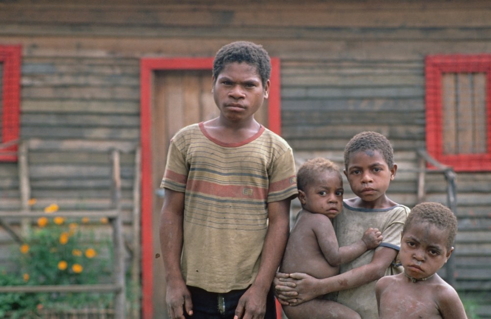 Boys House Highlands Papua New Guinea