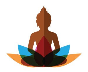meditating Buddha illustration