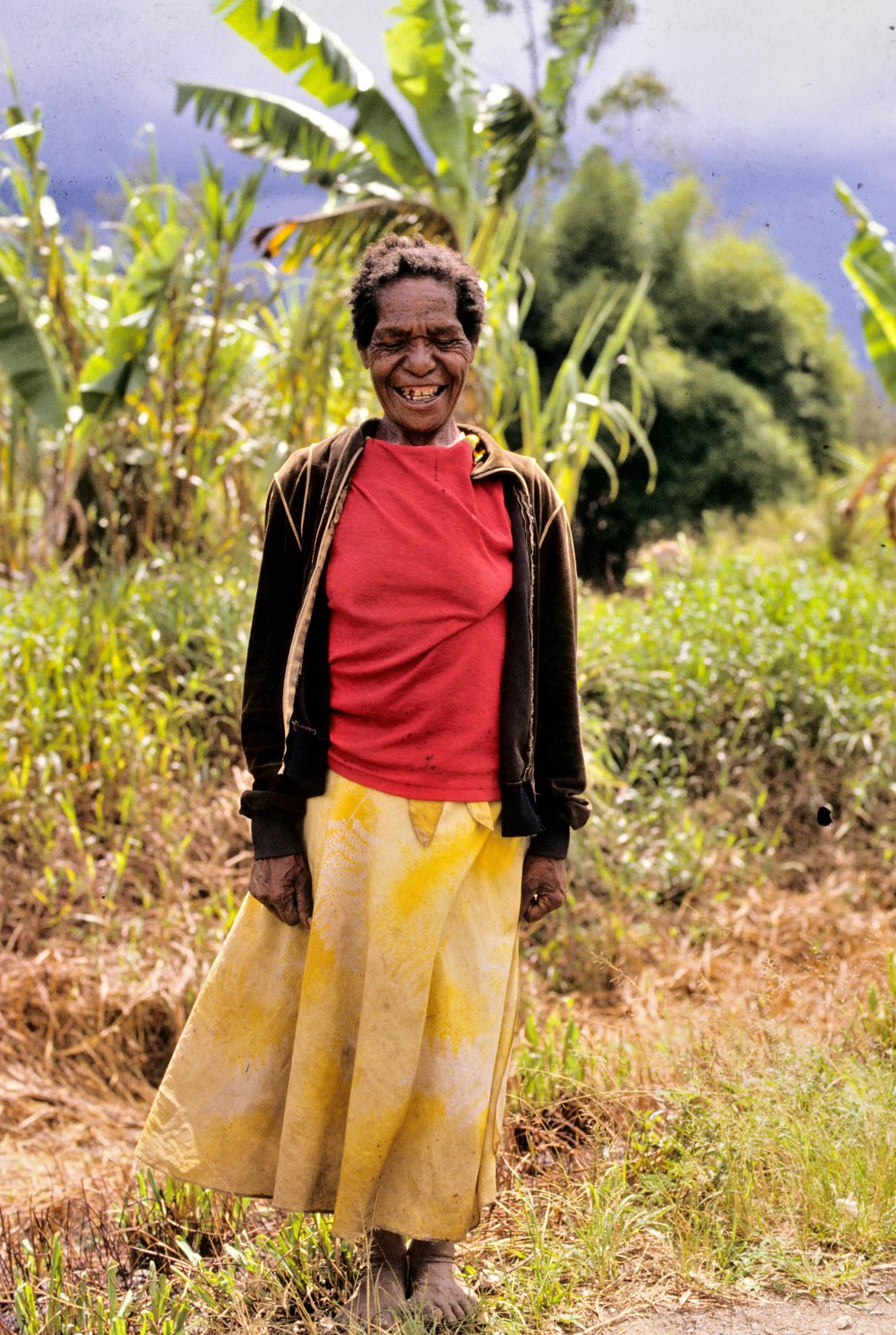woman smiling Papua New Guinea